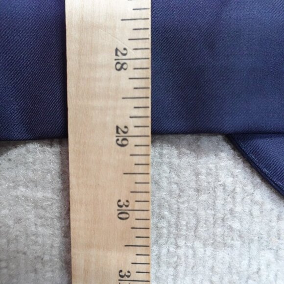 Pini Parma Suit 41R Pants 34 x 32 Blue Solid Wool Unstructured - Picture 11 of 16